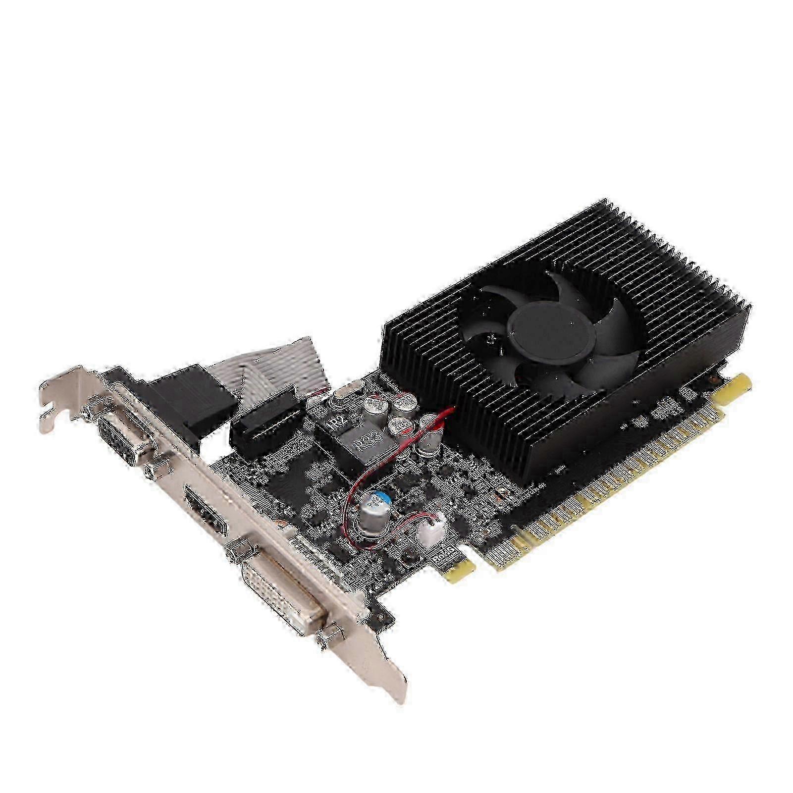 GT730 Graphics Card 128 Bit 4GB DRR3 PCI Express 2.0 X8 HD Multimedia Interface DVI VGA PC Thin Graphics Card