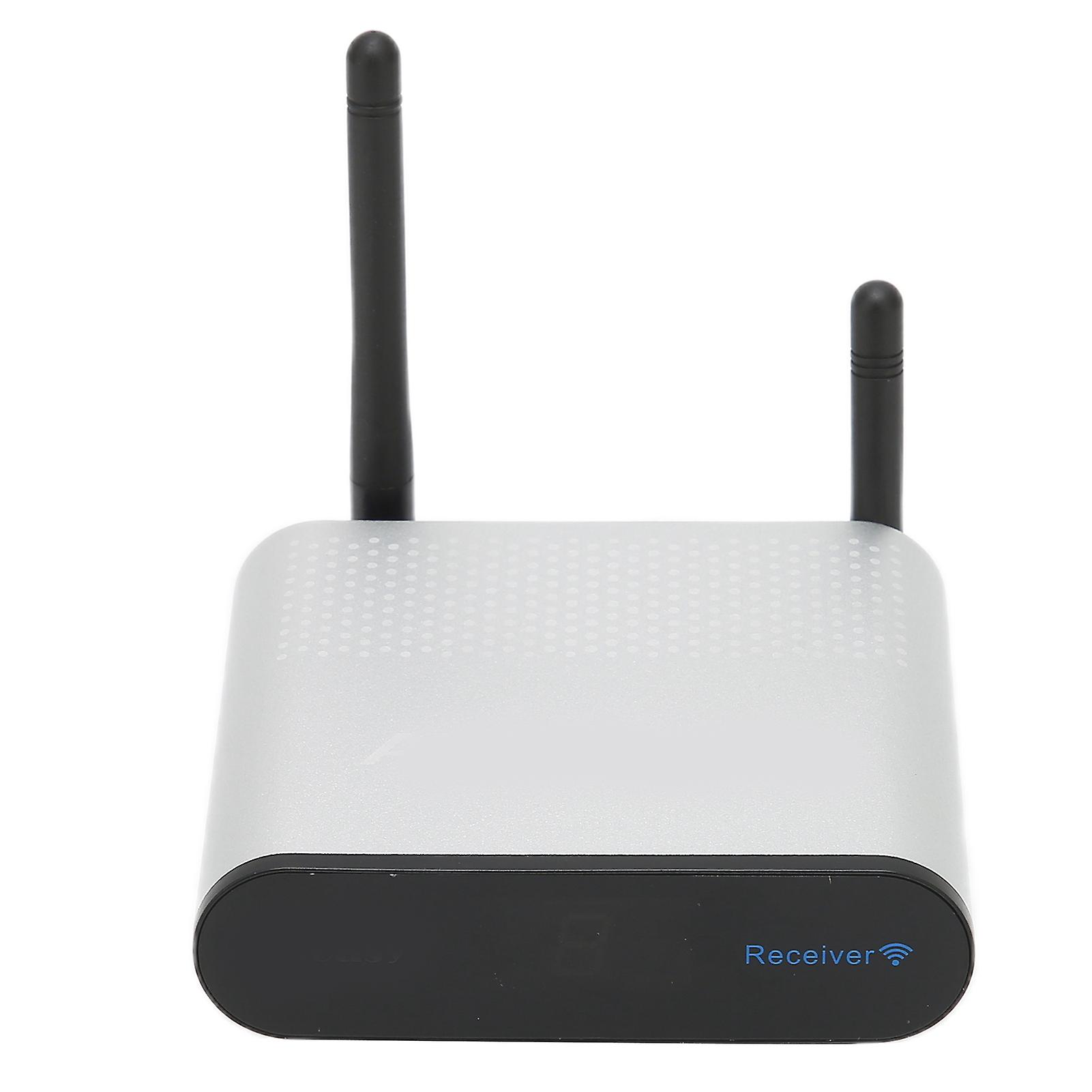 2.4GHz Wireless Audio and Video Sender Audio Video Transmitter and Receiver for DVD DVR IPTV 100?240VUS Plug