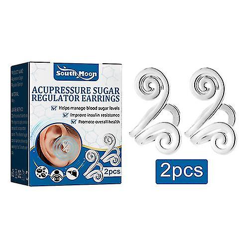 2pcs Acupressure Regulator Earrings -j