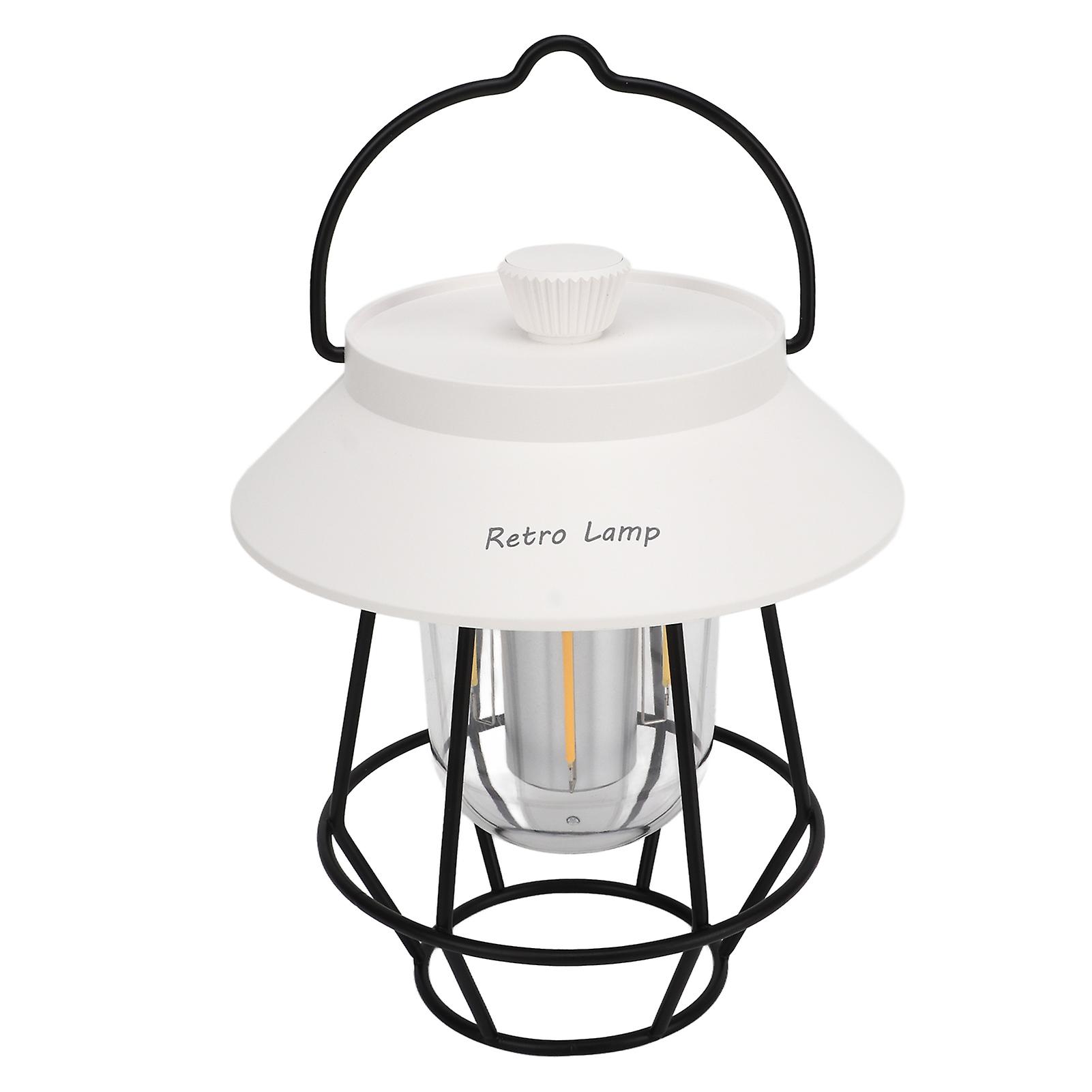 Waterproof USB Rechargeable Camping Lantern 5000mAh 3 Modes White