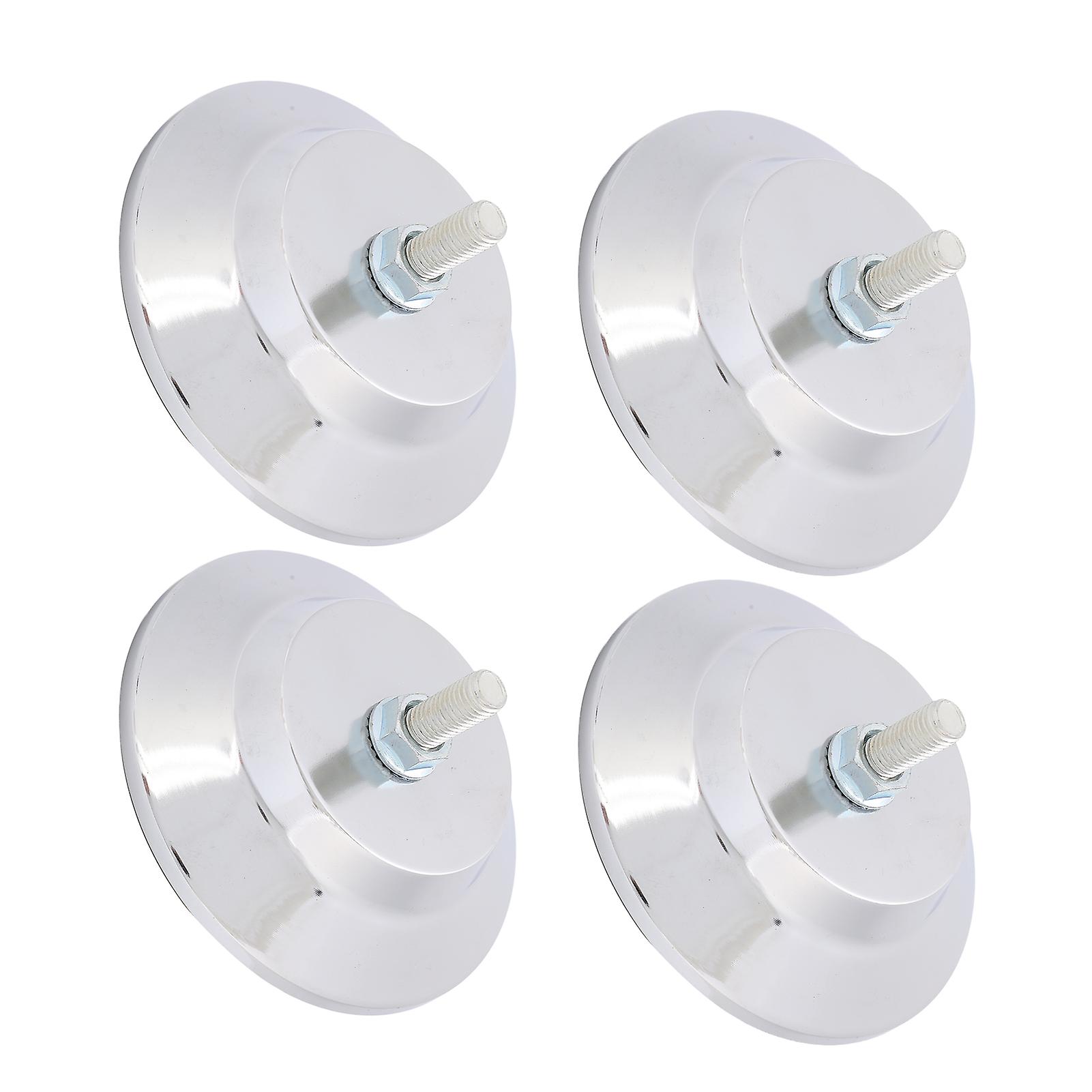 4pcs 5in Adjustable Stainless Steel Billiard Table Levelers