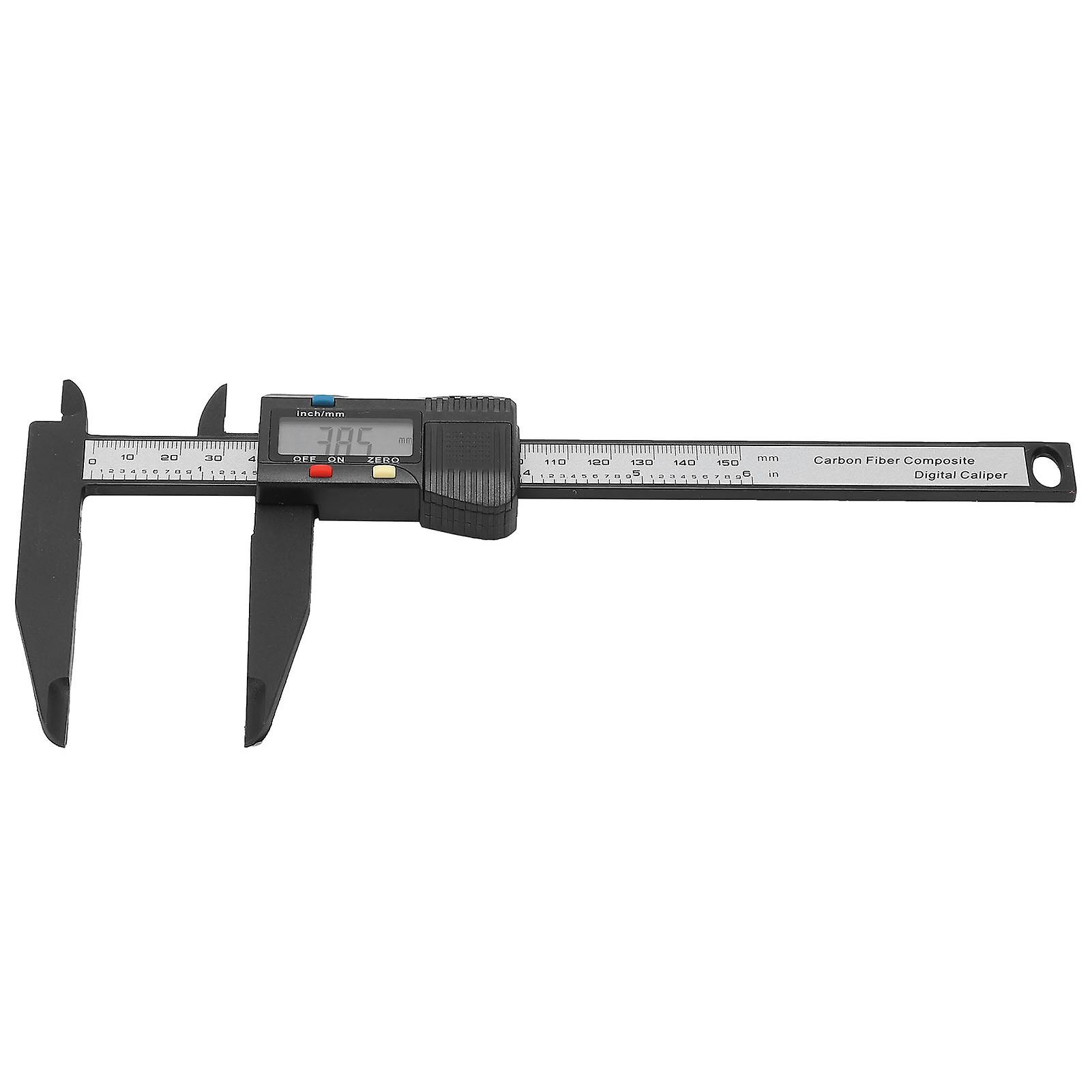 Digital Caliper, 150mm, LCD Screen, Ruler, Metric Inch Conversion