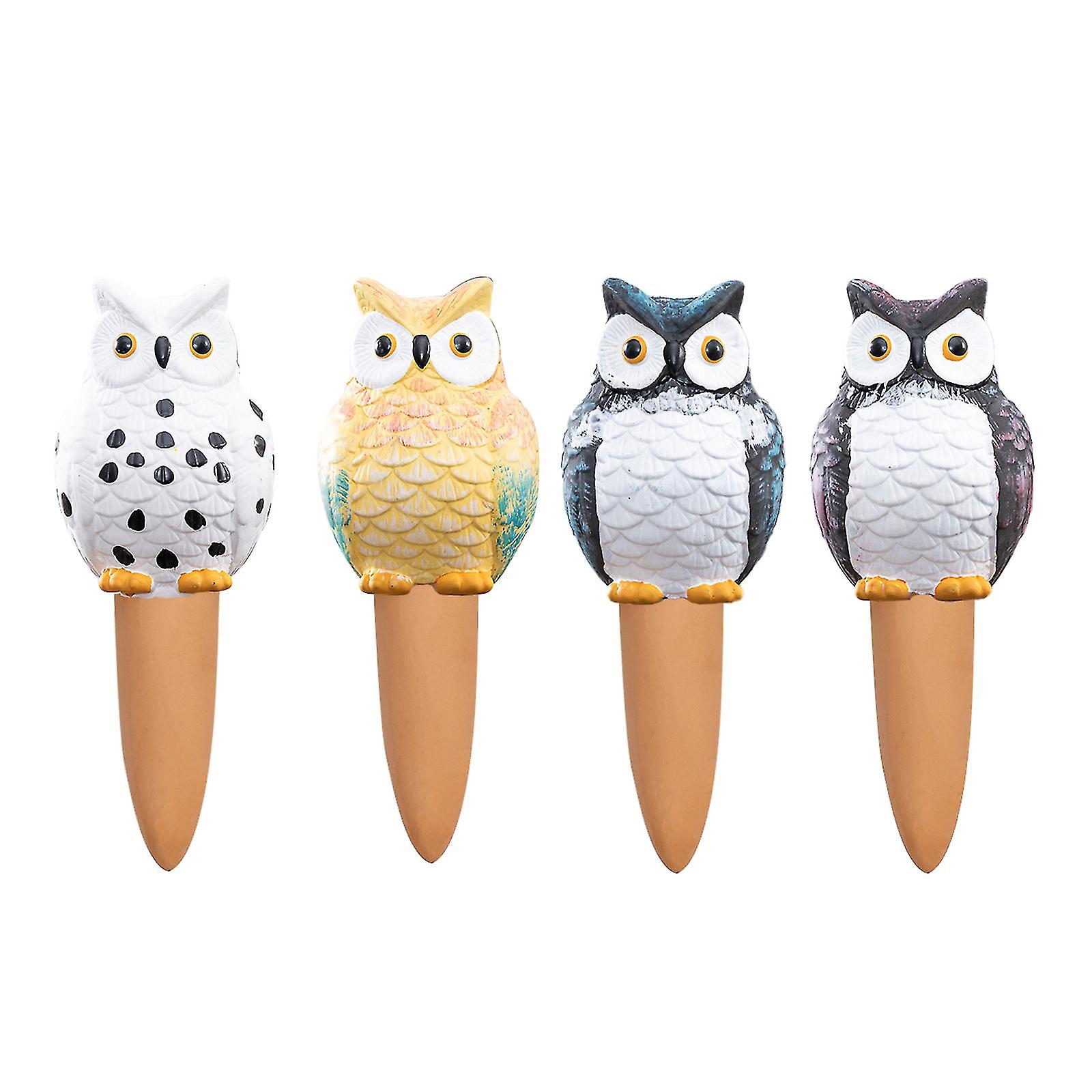 4kpl itsekasteleva terävä pöllökasvi kastelu kastelulaitteet puutarha sopii sisä- ja ulkokasveille-hao