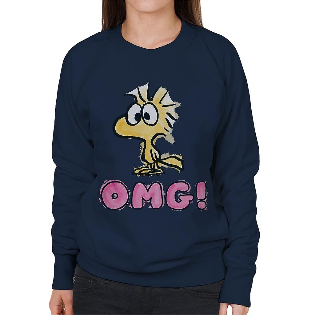 Peanuts Woodstock OMG Women's Sweatshirt