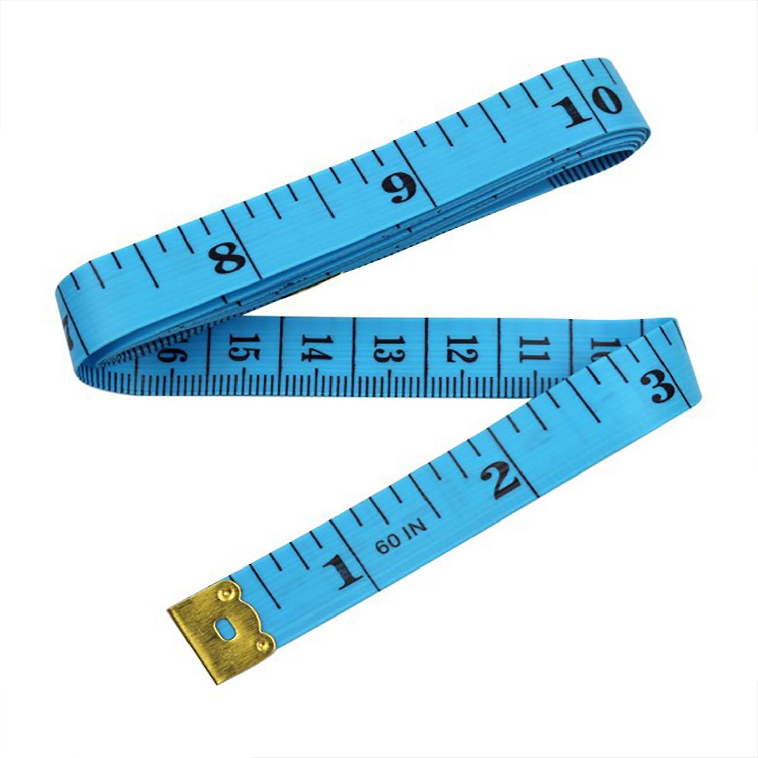fornnerg Soft Ruler Accurate Durable Flexible Double Scale Tape Measure for Body Weight Loss Sewing