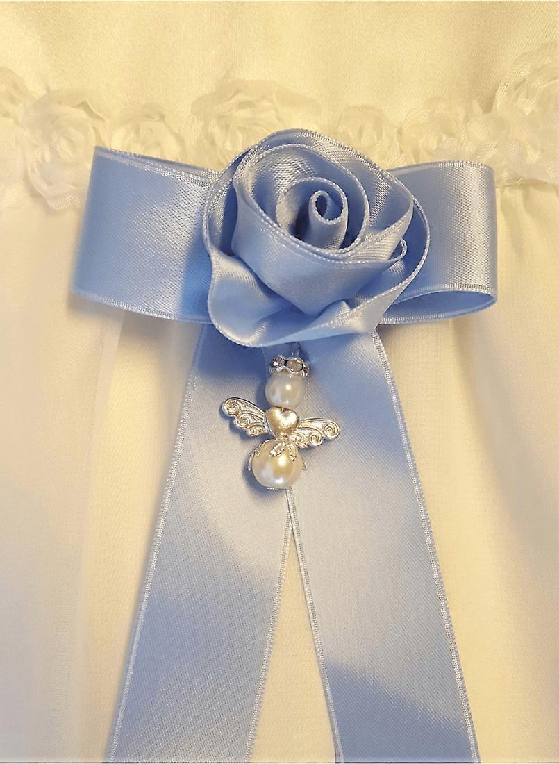 Bow With Handmade Rose