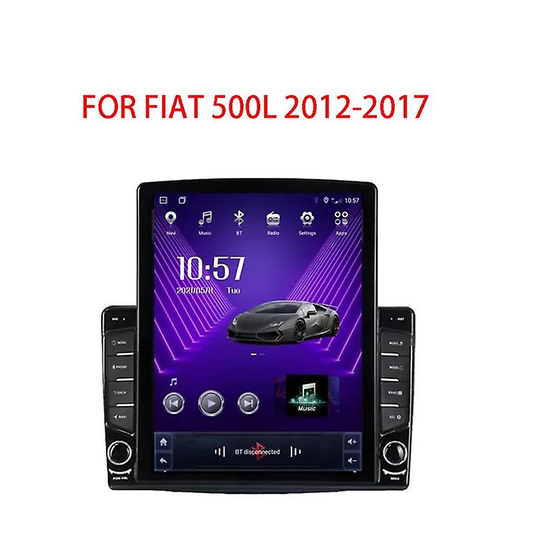 9.7" Android For Fiat 500L 2012-2017 Tesla Type Car Radio Multimedia Video Player Navigation GPS