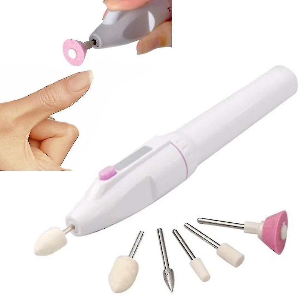 Electric Manicure Nail Pedicure Polisher Trimming Kit