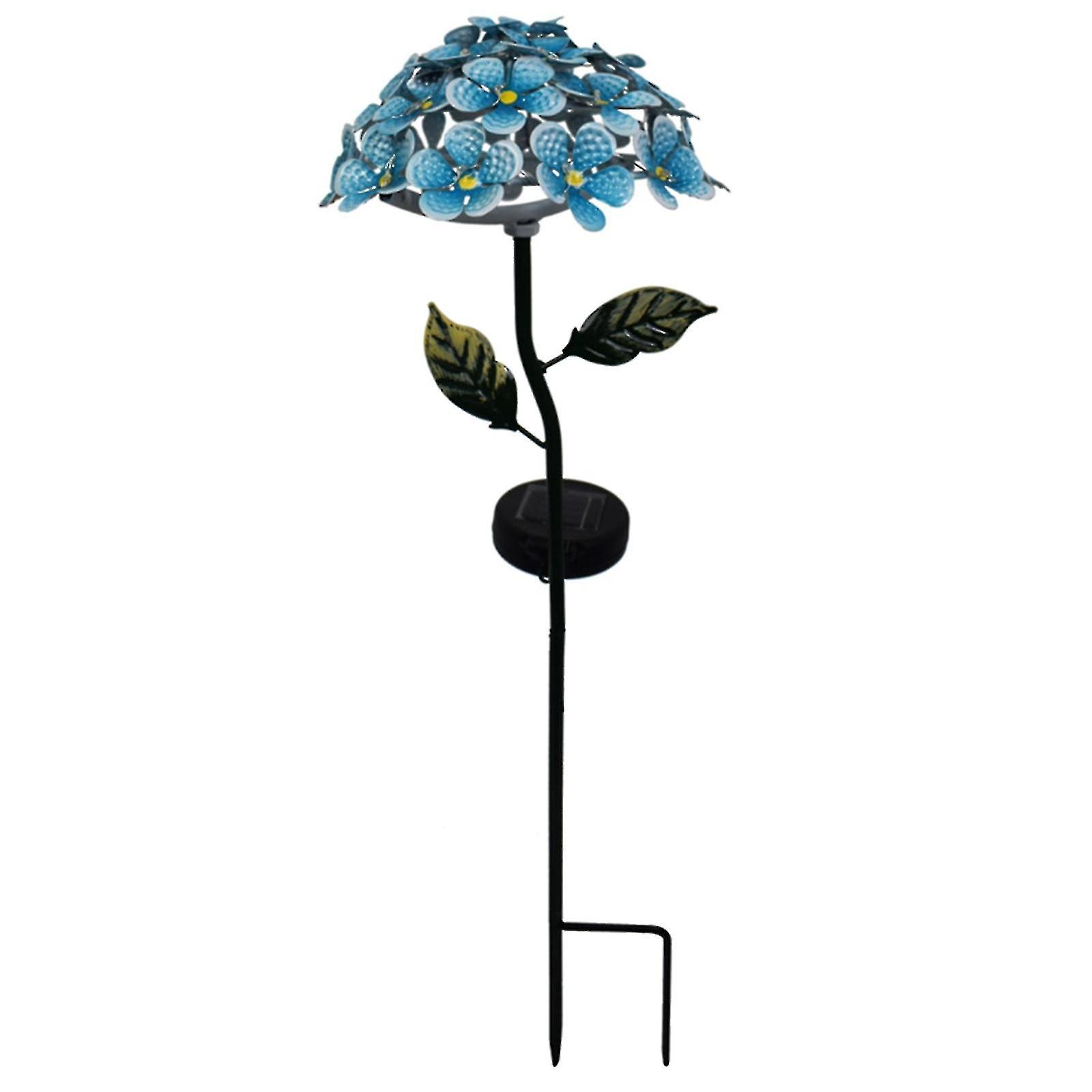 Solar Simulation Hydrangea Lights Patio Lawn Decorative Lights Garden Lights