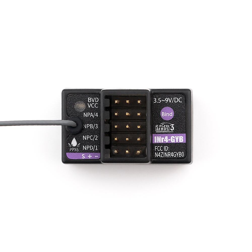 Flysky INr4-GYB 2.4GHz 4CH AFHDS 3 PWM/PPM/i-BUS2/S.BUS/i-BUS Out Put RC Receiver for FlySky Noble N
