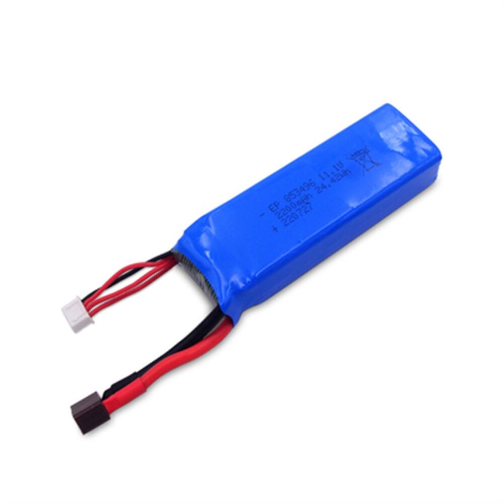 Wltoys WL916 RCボートLipoバッテリー11.1V 2200mAH 3S 45C Tプラグ車両モデルスペアパーツWL916-27