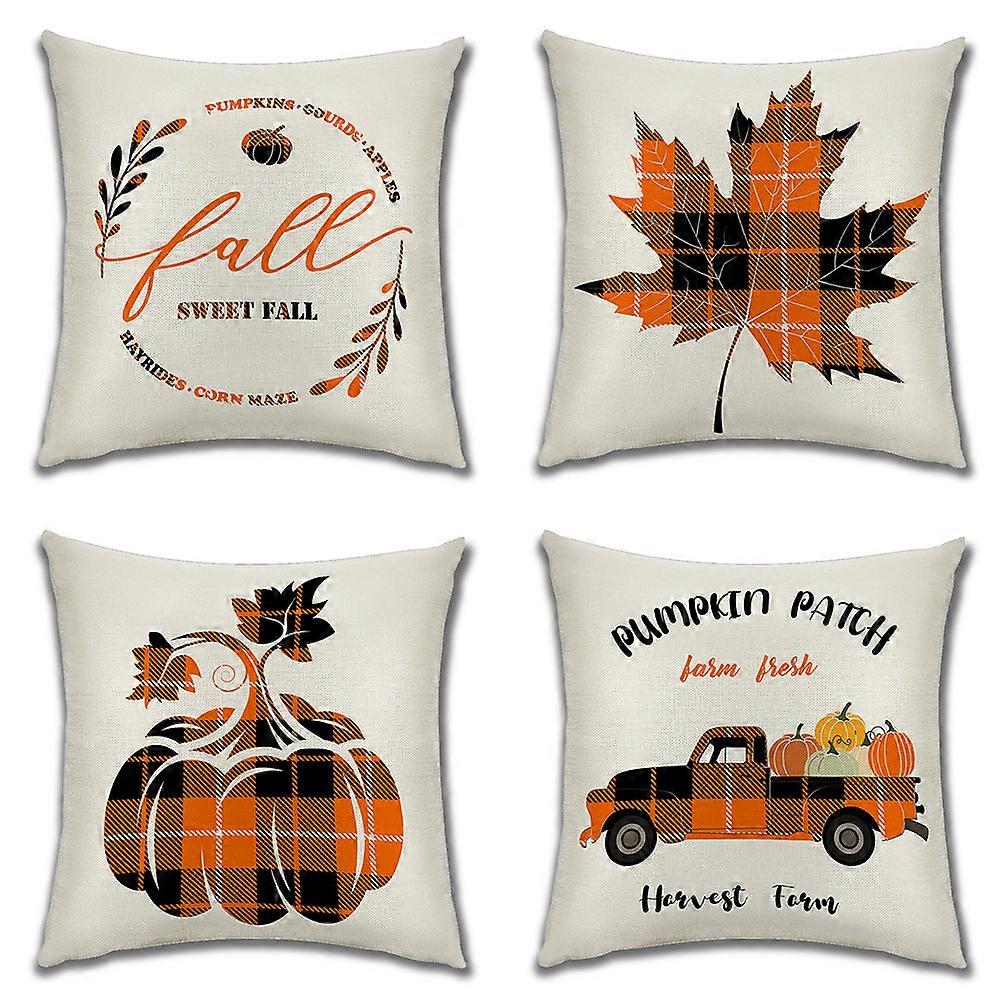 Dýňový list hodit polštář vánoční hodit polštář