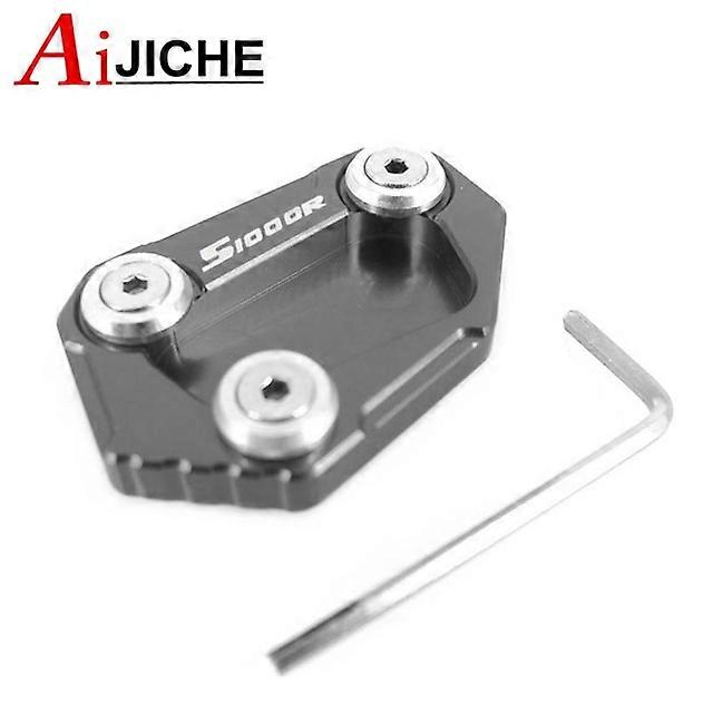 Motorcycle CNC Kickstand Foot Side Extension Pad Support Plate Enlarge Stand For BMW S1000R S1000 R S 1000R 2014-2016