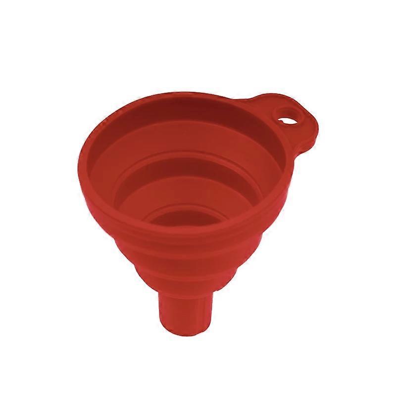 Large Refueling Funnel With Filter Mesh Car Motorcycle Gasoline Engine Oil Fuel Filter Plastic Rubber Funnel Refueling Tool