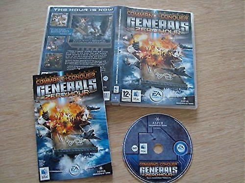 Command  Conquer Generals Zero Hour expansion pack (Mac) - PC CD - New & Sealed