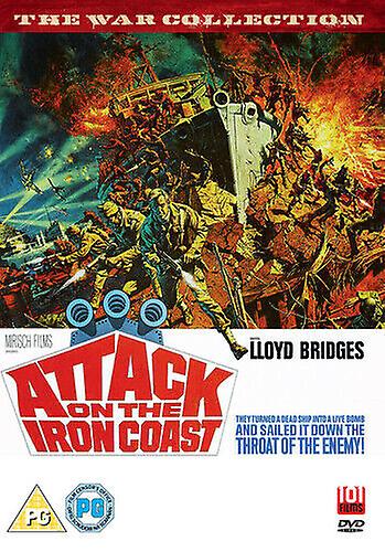 Attack On the Iron Coast DVD (2014) Lloyd Bridges Wendkos (DIR) cert PG - Region 2