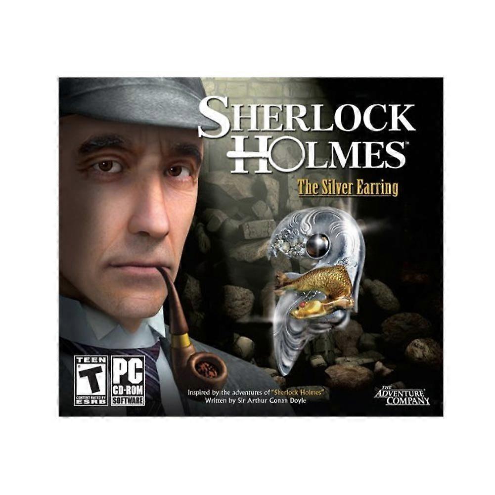 Sherlock Holmes Silver Earring  Game - PC CD - New & Sealed