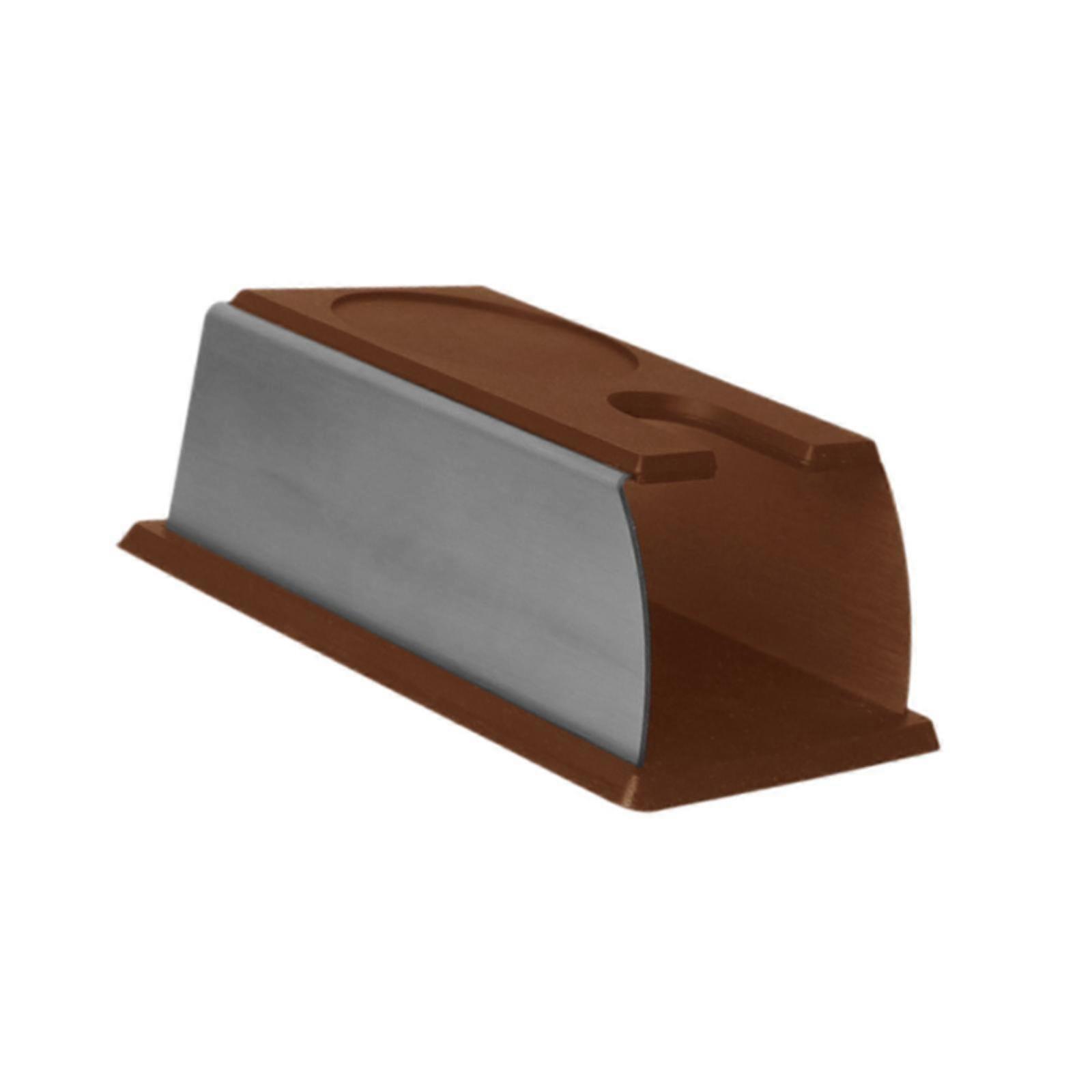 מחזיק טמפר אספרסו תחנת אנטי החלקה לחנות מארגן תחנת אספרסו שחור