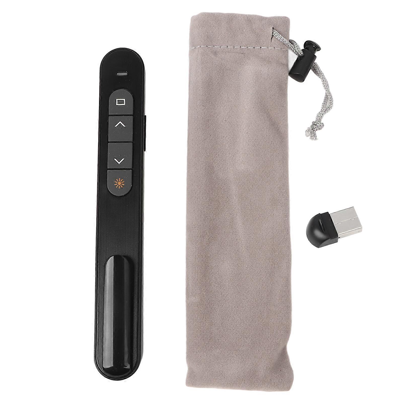 Wireless Presenter Remote Control Presentation Click Pointer Portable PPT Clicker for Classroom Office
