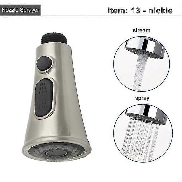 المطبخ صنبور بخاخ فوهة سحب دش رذاذ رئيس G1 / 2 الحنفية التبعي