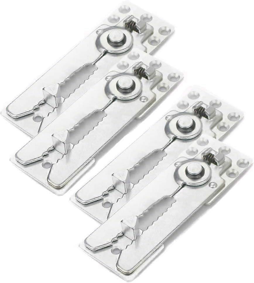 4 Pack Sofa Snap Sectional Couch Connector with Screws, large corner sofas support boards,155mm