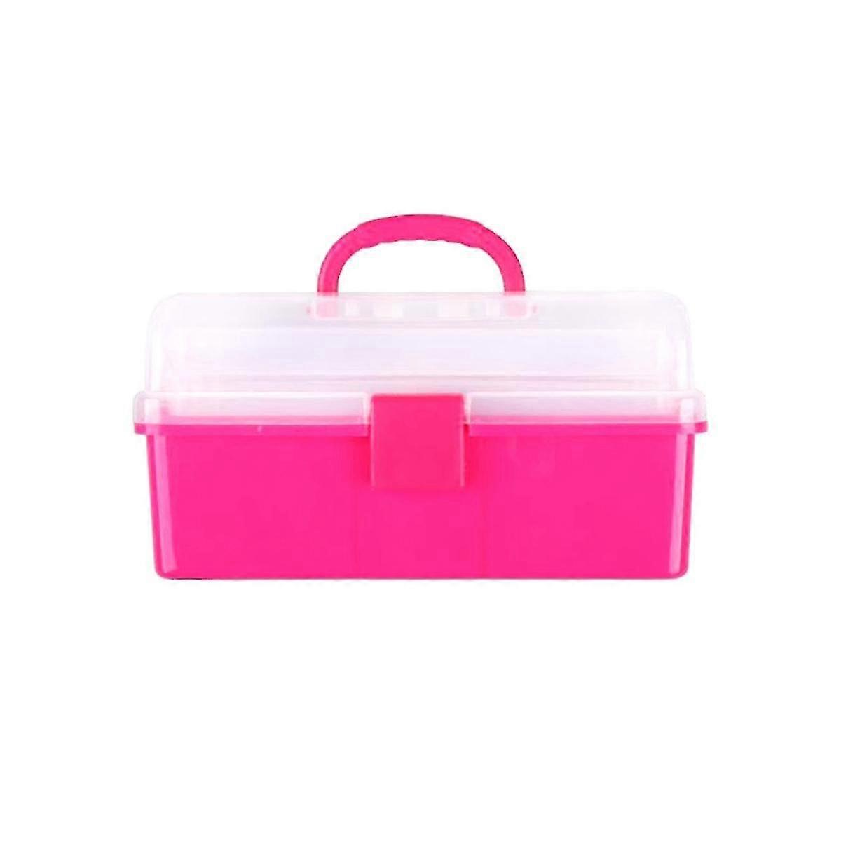 Transparent Folded Tool Jewelry Tools Storage Boxes Component Parts Small Hardware Container Toolbo