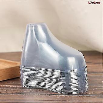 20stk Klar plast Baby fødder Display Baby Booties Sko Sokker Showcase
