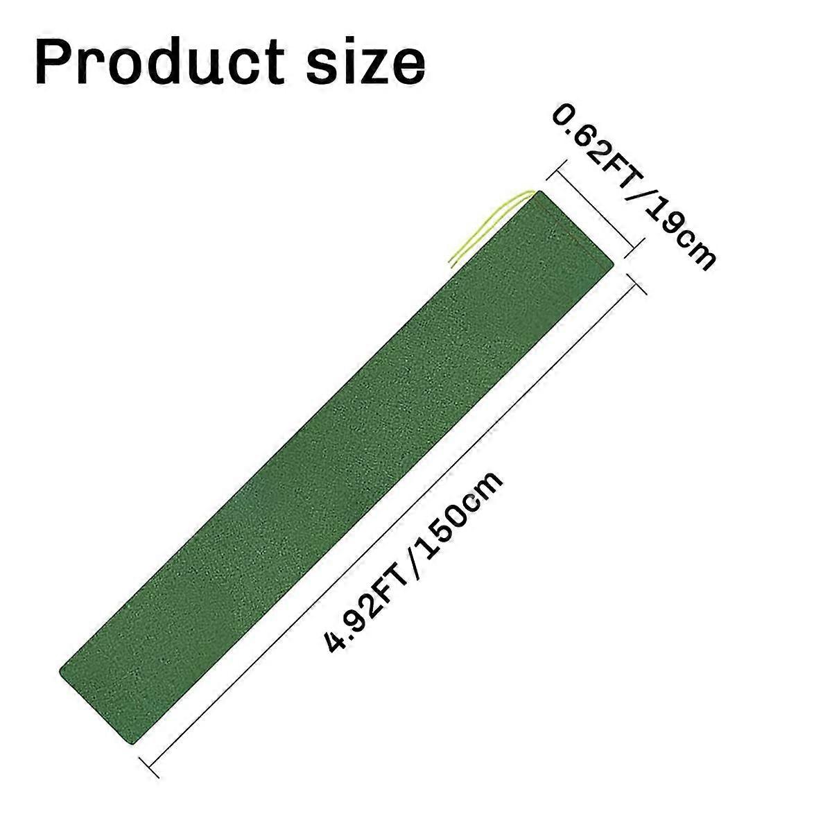 4ks 4,92 FTx 7,5 palce dlouhé plátěné pytle s pískem - zesílené plátěné pytle na písek s ochranou proti povodním s elastickým páskem pro dveřní okno