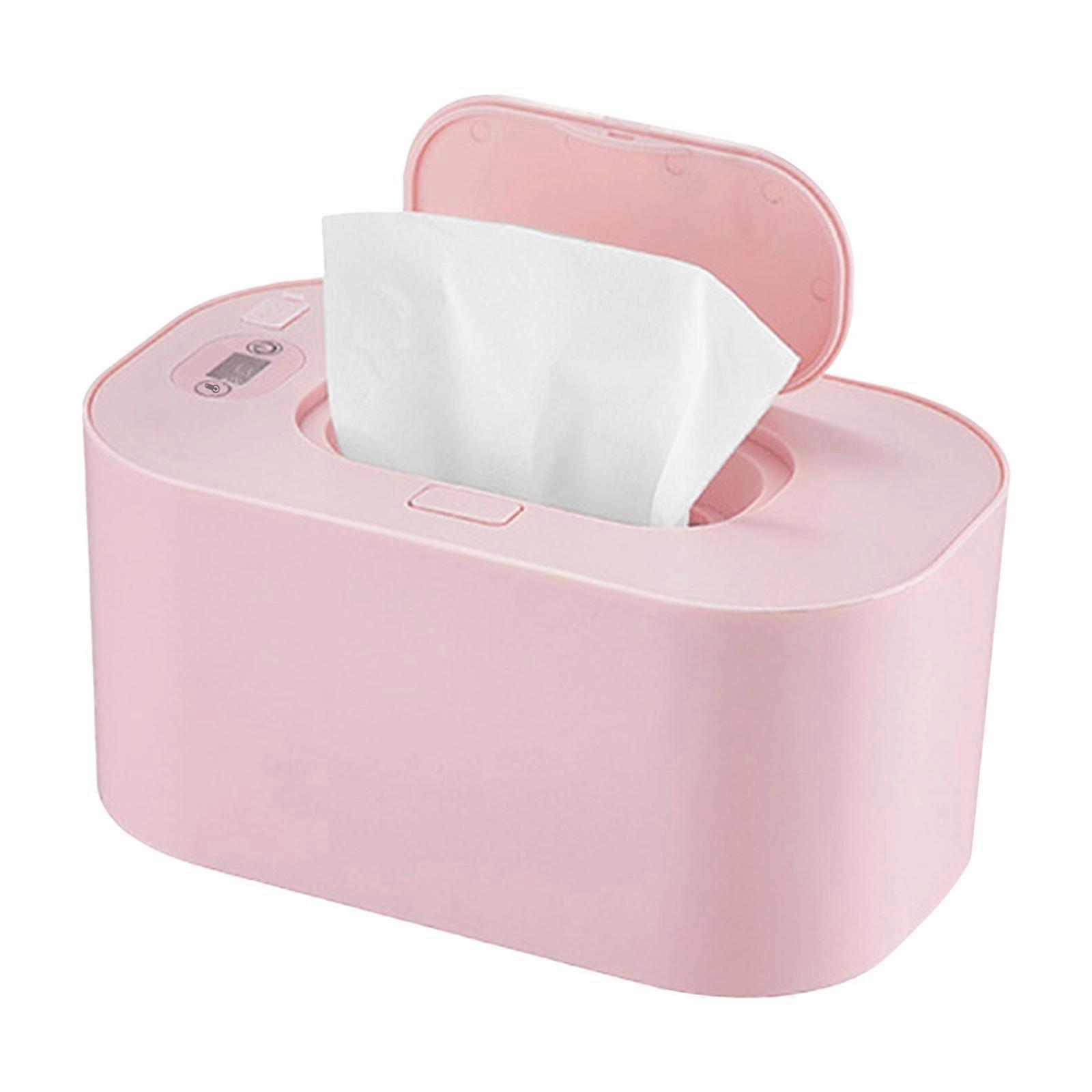 USB Baby Wet Wipe Warmer 3 Temperature Modes Diaper Wipe Warmer 10W Constant Temperature Large Capacity Portable Baby Wet Wipe Warmer Dispenser for Ho