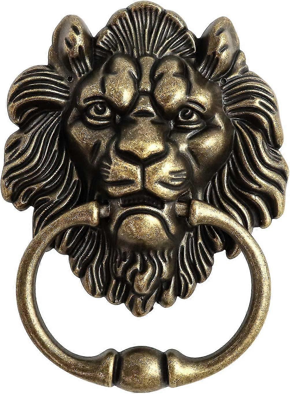 Antique Bronze Lion Door Handle Classical Lion Head Knocker