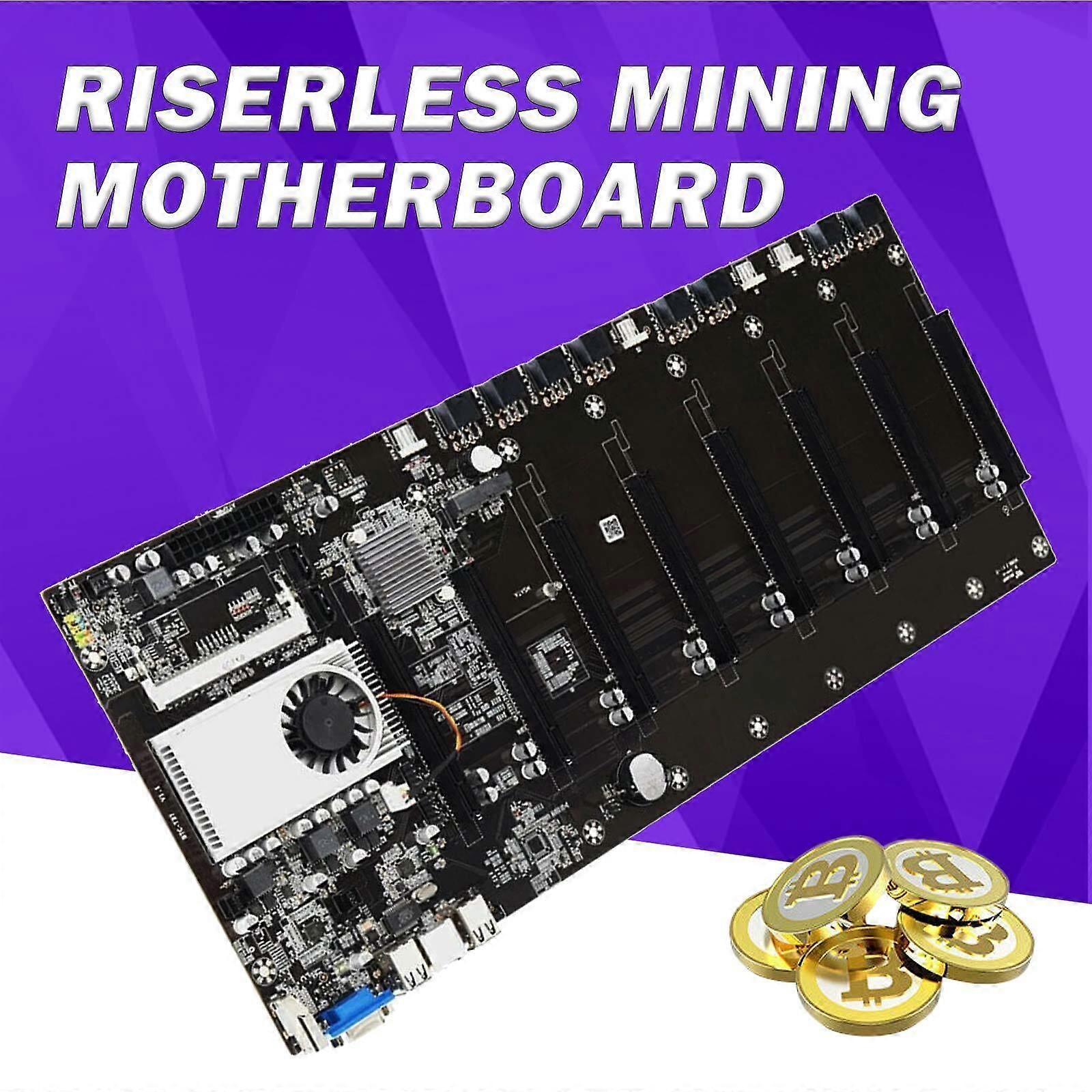 Bitcoin Mining Rig Motherboard For Mining Gpu Btc T37 Motherboard For Gpu  GPU Mining Rig Machine