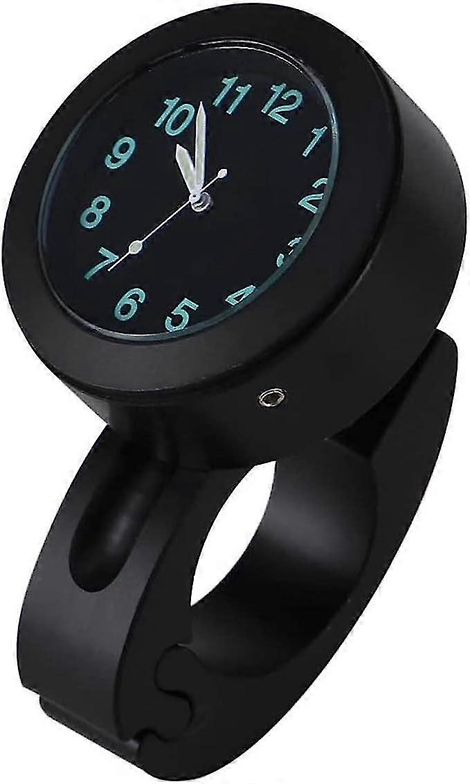 ساعة دراجة نارية عالمية 7/8 "-1" (أسود)