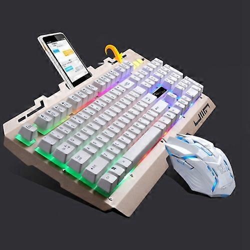 Chasing Leopard G700 USB RGB Backlight Wired Optical Gaming Mouse and Keyboard Set