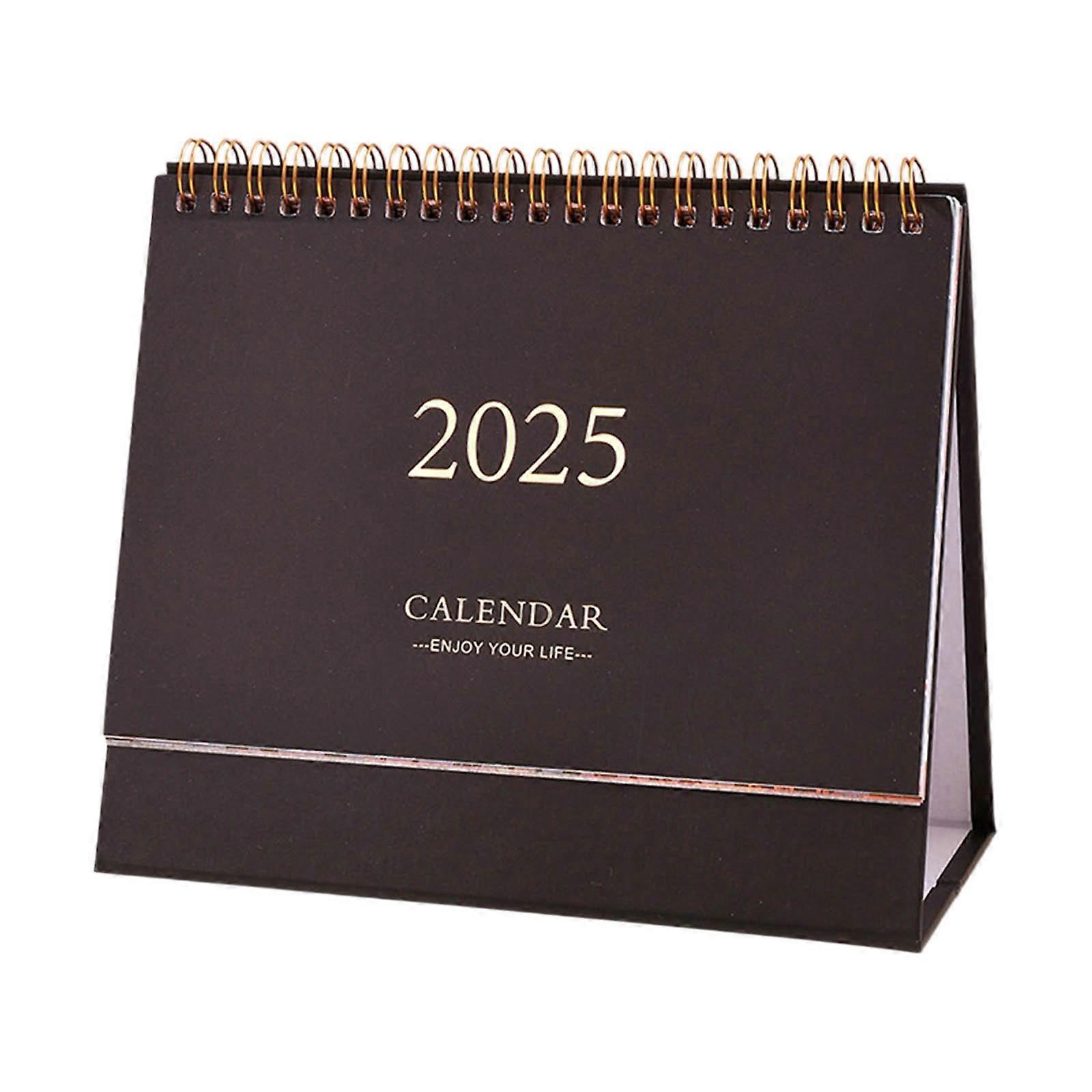 Advent Calendar 2024 Small Desk Calendar 2025 Standing Flip Desktop Calendar Small Desktop Calendar Standing Monthly Desk Calendar Tabletop Calendar D