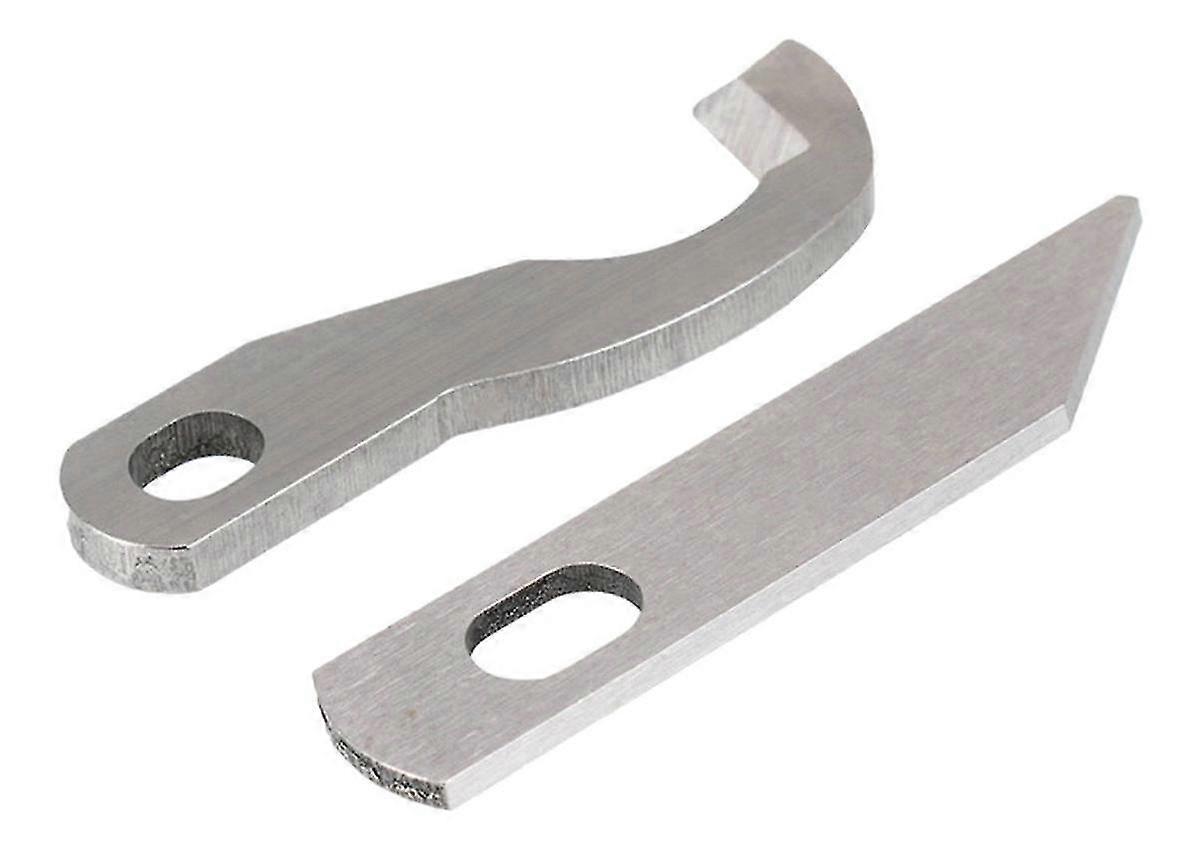 Blades, Copying Machine Upper And Lower Knife Blades For 1034d Overlock Machine X77683001 Xb0563-001 (color:silver) (2pcs)