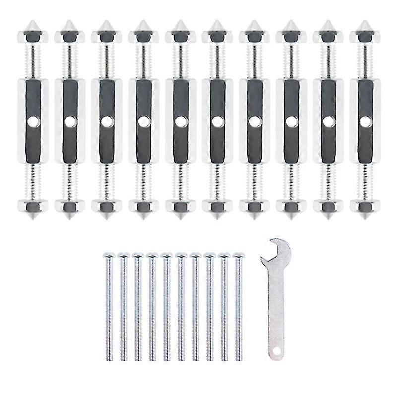 10 Pcs 86 Type Wall Switch Cassette Case Damage Repair Tools Adjustable Rod