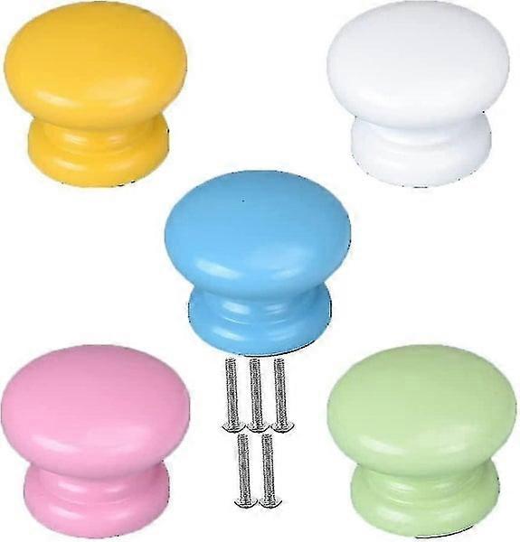 Kitchen Cupboard Door Knobs, 5 Pieces Drawer Cabinet Door Knobs, Furniture Knob