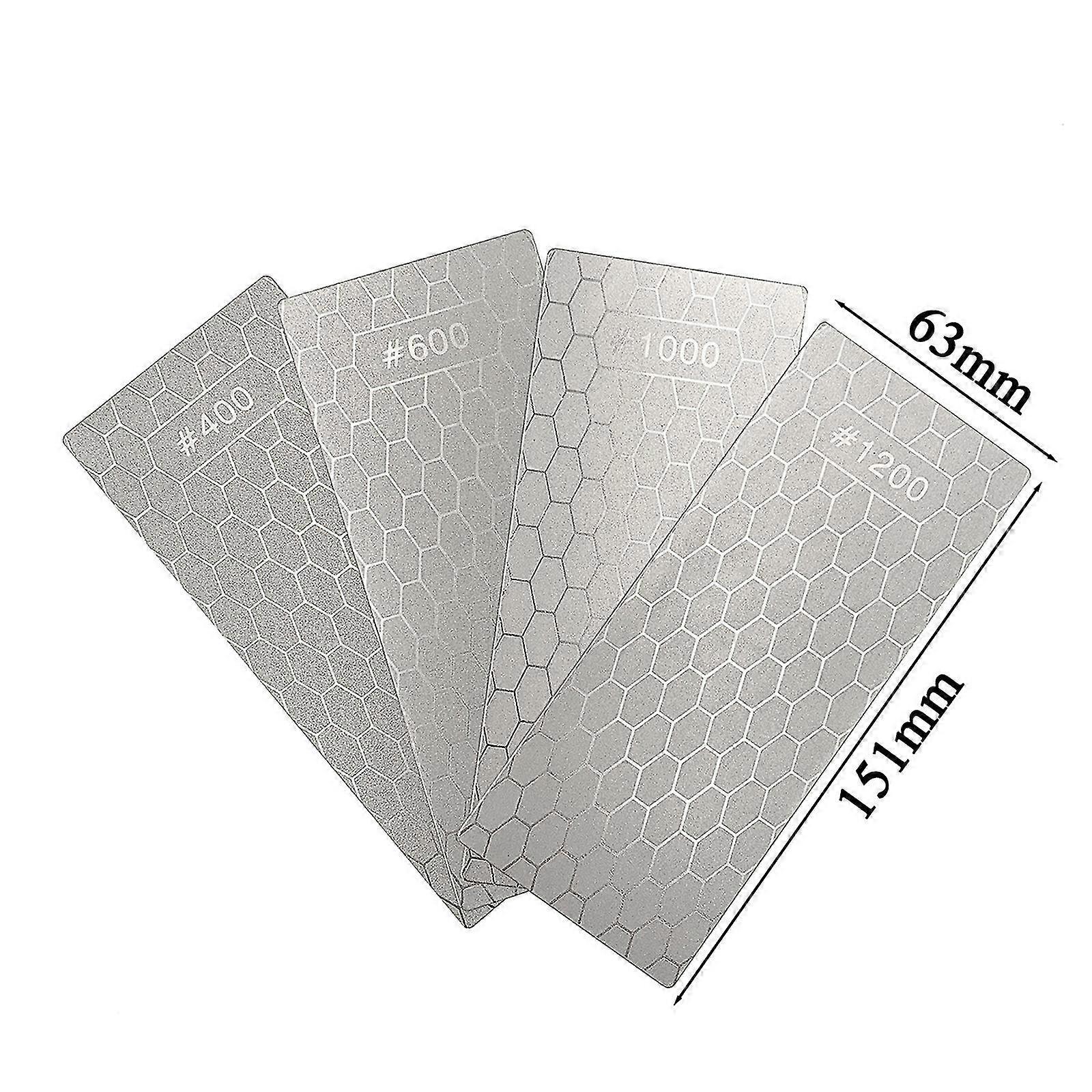 Diamond Sharpening Stone Grinding And Polishing Square Honeycomb Sharpening Blade Kitchen Dull Knife Sharpening Stone Tool