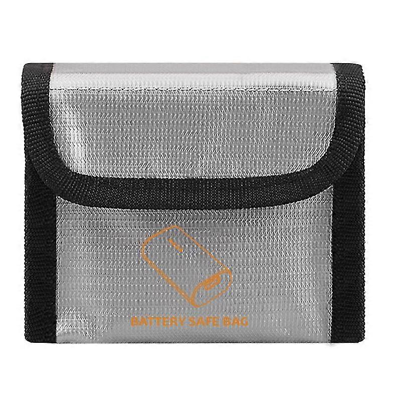 Battery Safe Bag For Fpv Avata Protective Case Lithium Battery Safe Explosion-proof Accessory,silve
