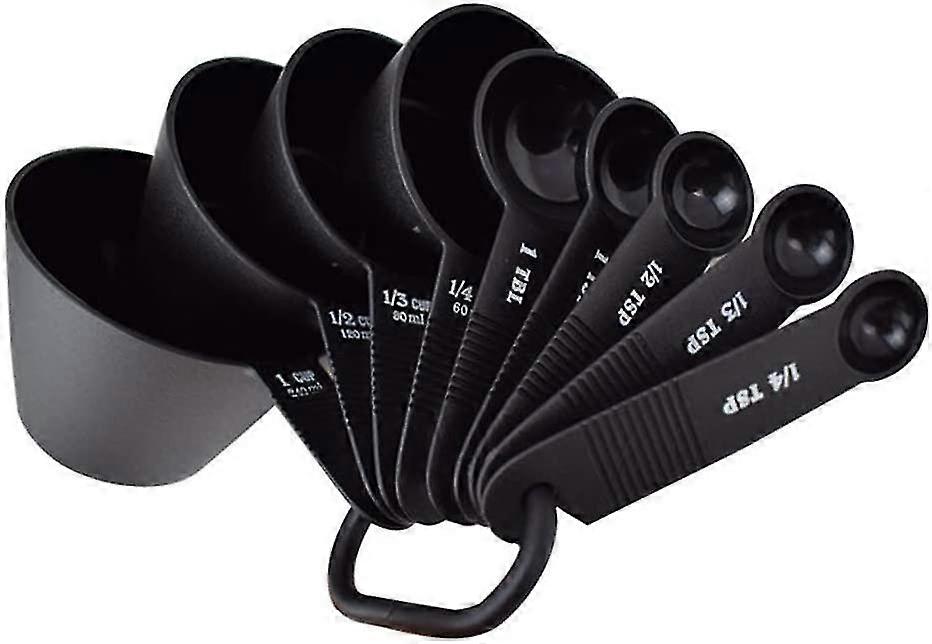 9pcs Measuring Spoons Cups Measurements Set Markers Cooking Cake Tool