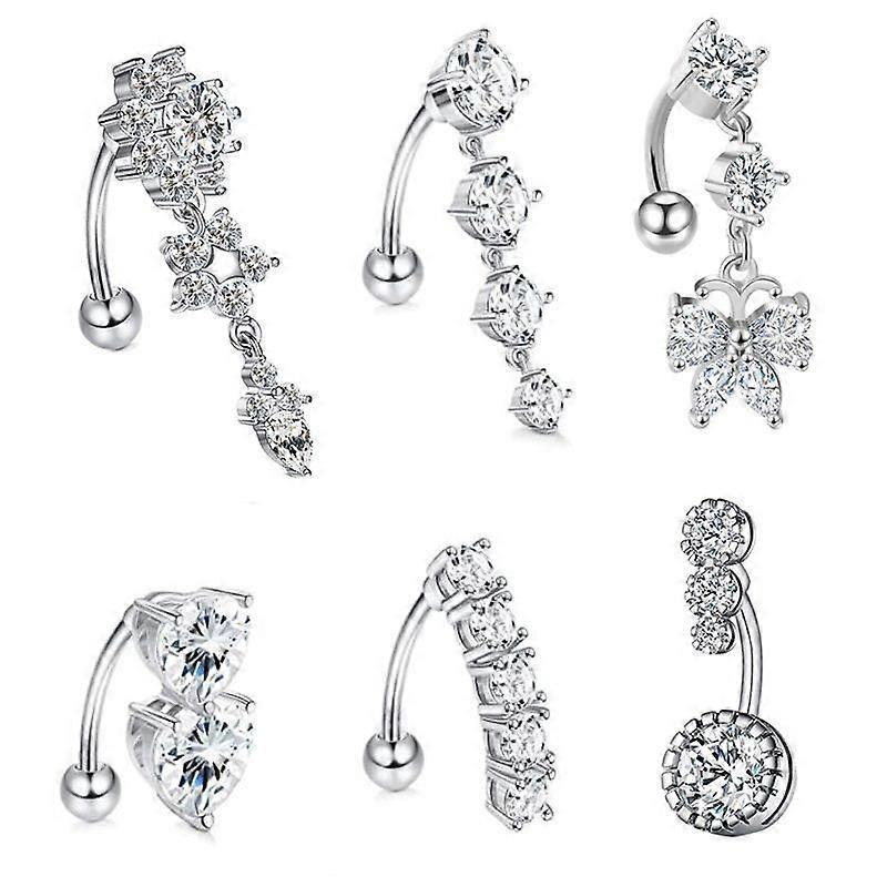 Pieces 14G Women's Pendant Belly Button