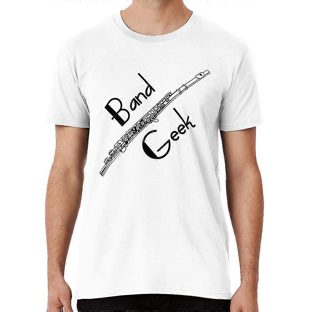 Band, nörd, flöjt, t-shirt, flöjtist, flöjtist, träblås