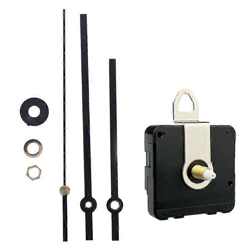 Silent  Clock Movement Long & Short Shaft Clock Mechanism with Hands Battery Powered Wall Clock for Household Wholesale