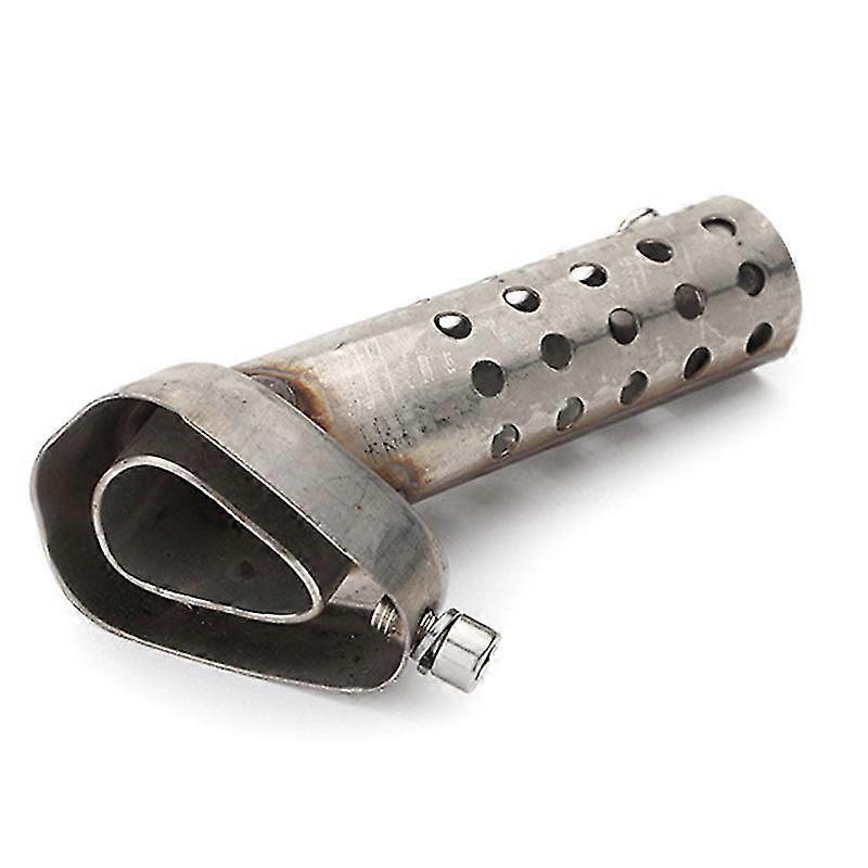 Silenciador de escape hexagonal para motocicleta, tubo de escape ajustable, deflector DB, silenciador ajustable