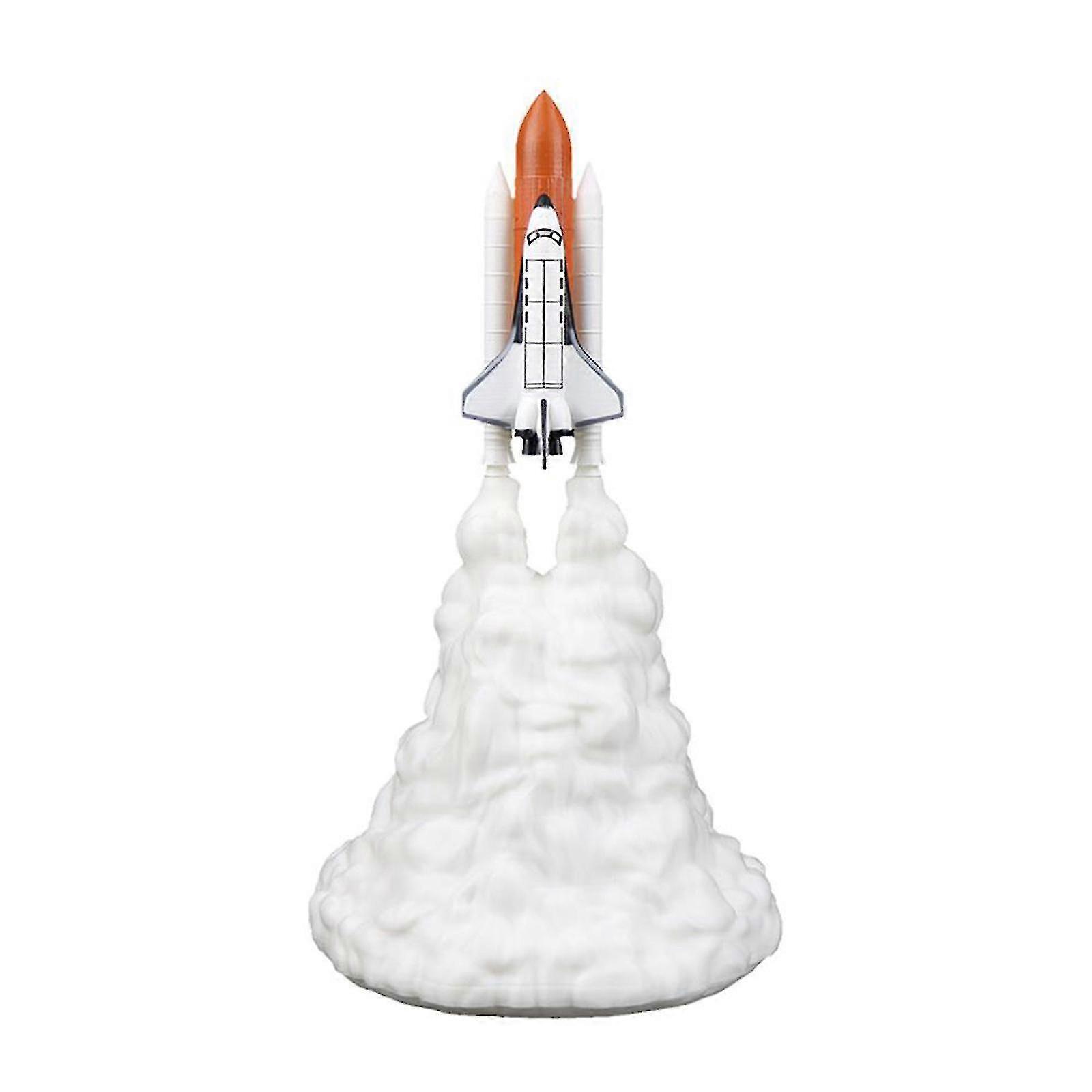 Night Light New Drop Space Shuttle Lamp And Moon Lamps In Night Light By 3d Print For Space Lovers Rocket Lamp(S)