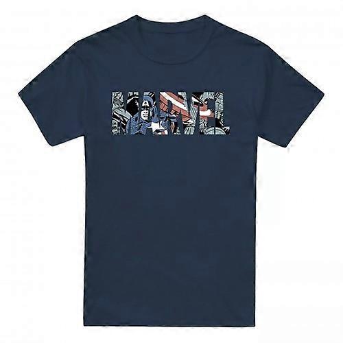 Captain America Mens Window T-Shirt