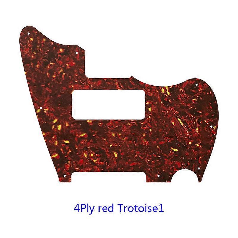 Teile für US Fd Custom Standard 8 Schraubenlöcher Telemaster P90 Gitarre Schlagbrett Scratch Plate Multi Color Choice Flame Pattern