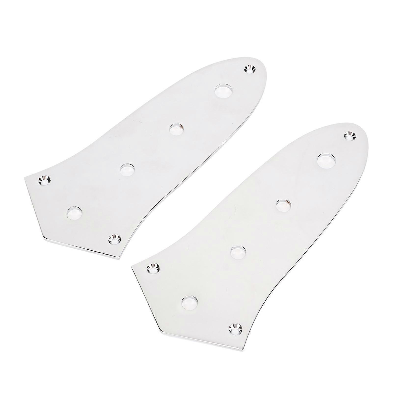 2Pcs Bass Control Plate Metal Volume Potentiometer Circuit Assembly Guard Parts Replacement