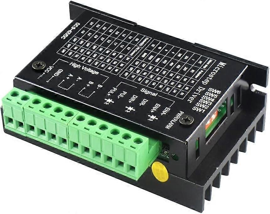 DC 42/57 Stepper Motor Driver, TB6600 Motor Controller Micro Step Resolutions Step Controller Module Board for NEMA 17/23