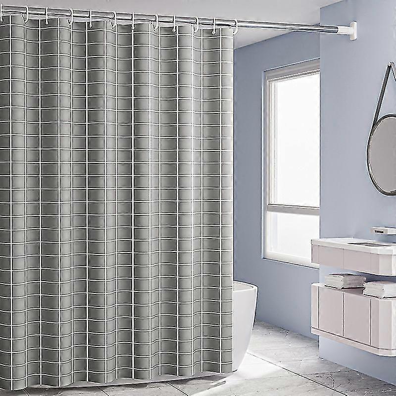 Grå gitter Dusjforheng Vanntett
